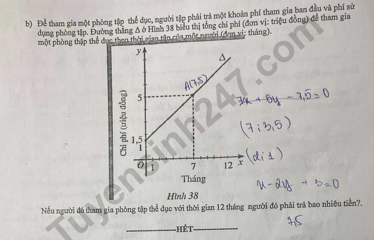 De thi giua ki 2 mon Toan lop 10 - THPT Tran Phu 2025