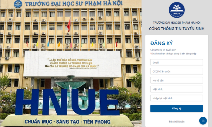 Huong dan cach dang ki thi Danh gia nang luc Su pham Ha Noi 2025