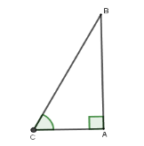 Nhà bạn Minh có một chiếc thang dài 4m. Cần đặt chân thang cách chân tường  một khoảng cách bằng bao