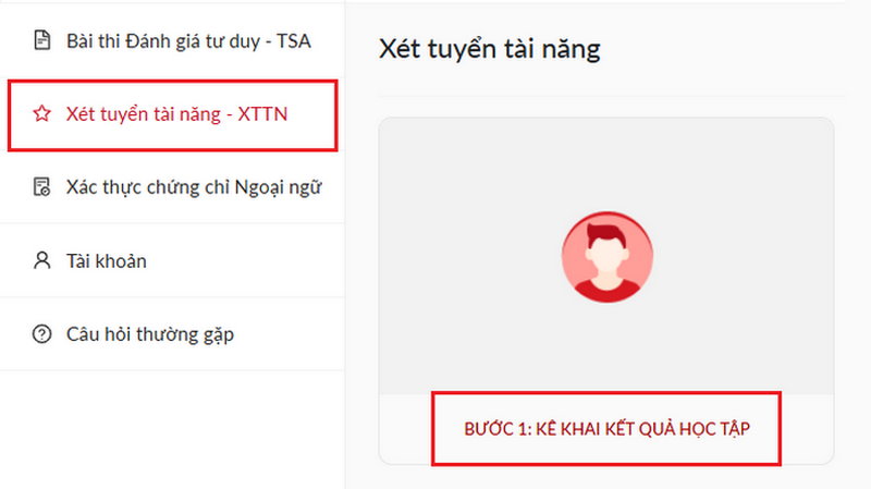 Huong dan dang ki xet tuyen tai nang Dai hoc Bach khoa Ha Noi 2025