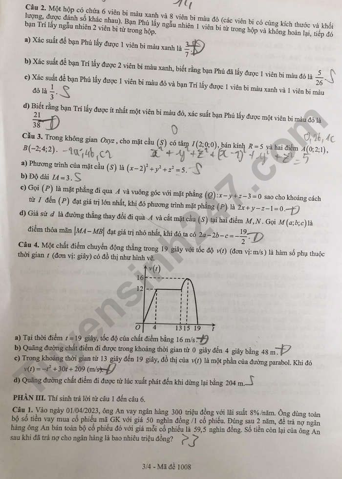 De thi thu mon Toan tot nghiep THPT 2025 - So GDDT Bac Giang (lan 2)