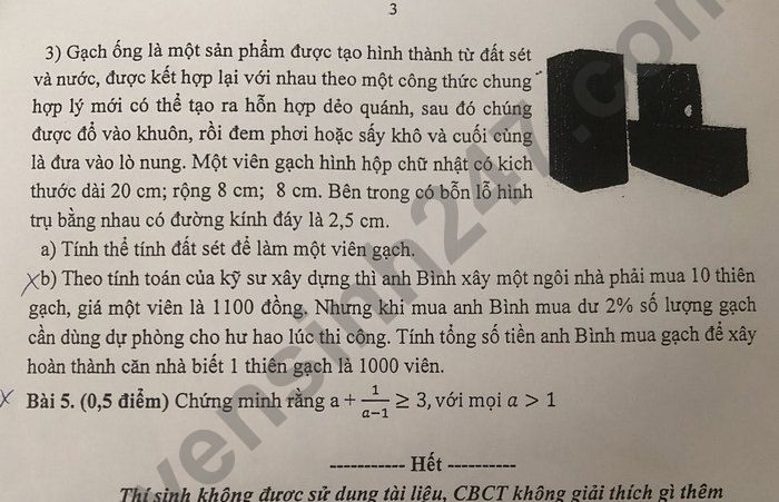 De thi thu mon Toan vao lop 10 nam 2025 - Phong GDDT Ea Sup