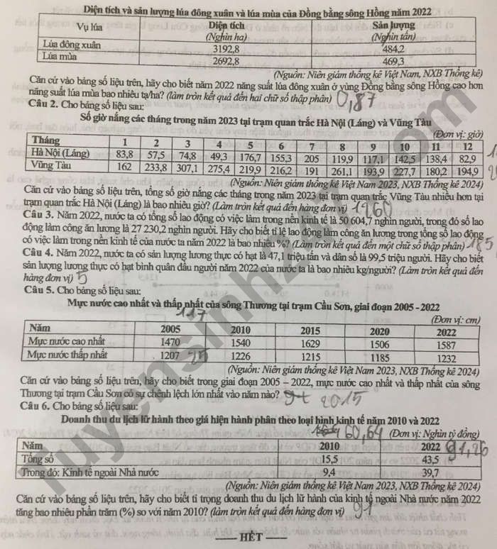 De thi thu tot nghiep THPT 2025 mon Dia - So GDDT Bac Giang (lan 2)