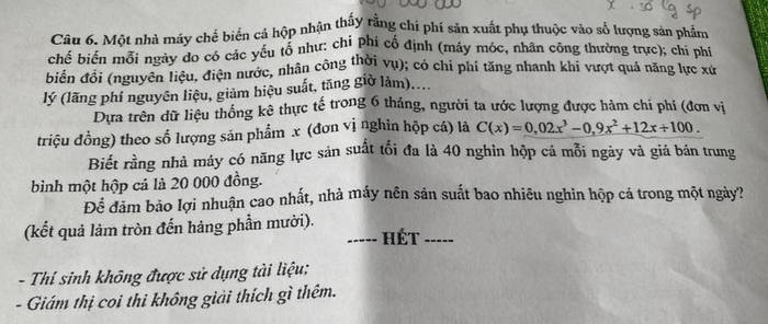 De thi thu tot nghiep THPT 2025 mon Toan - tinh Dong Thap
