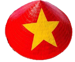 A red hat with a yellow star

AI-generated content may be incorrect.