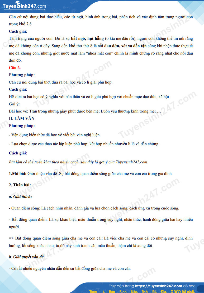 Tinh dau tien to chuc thi tuyen vao lop 10 nam hoc 2025 - 2026