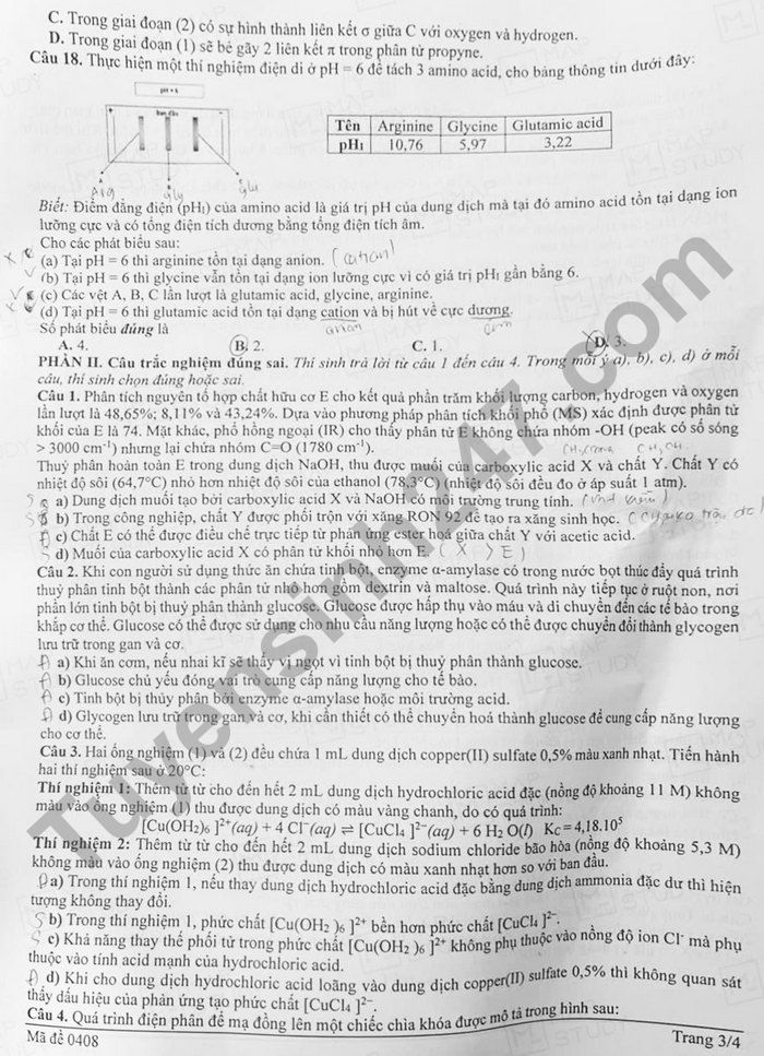 De thi thu tot nghiep THPT 2025 mon Hoa - So GDDT Ha Tinh