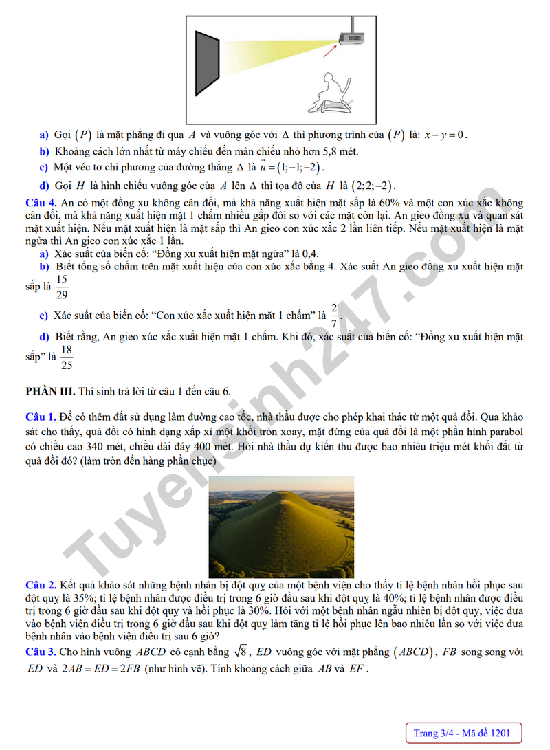De thi thu tot nghiep THPT 2025 mon Toan cum Soc Son - Me Linh - Ha Noi