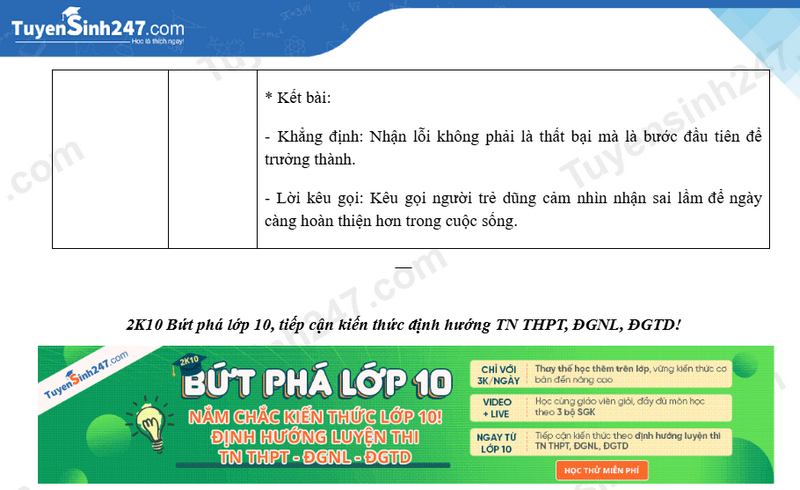 Dap an de thi mon Van vao lop 10 - Dong Thap 2025