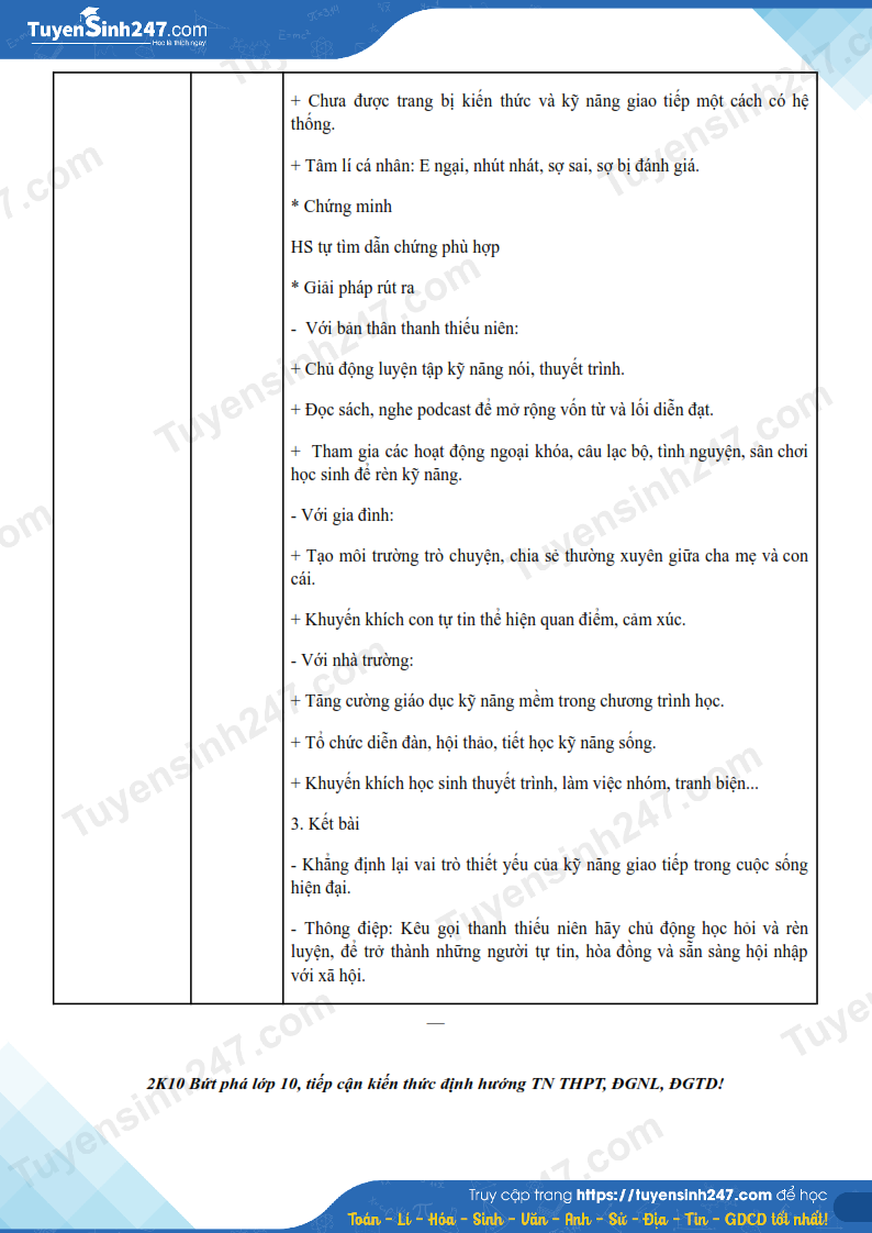 Dap an de thi vao lop 10 mon Van 2025 - Hung Yen