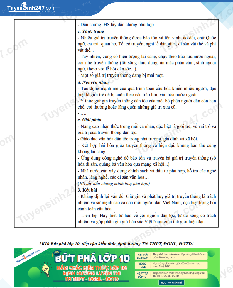 Dap an de thi vao lop 10 mon Van 2025 - Binh Dinh
