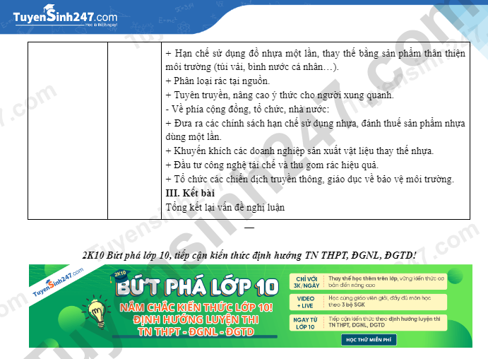 Dap an de thi vao lop 10 mon Van 2025 - Ha Nam