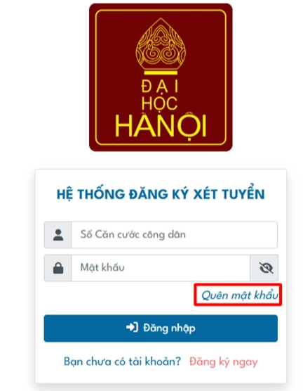 Huong dan dang ky xet tuyen ket hop, uu tien xet tuyen Dai hoc Ha Noi 2025