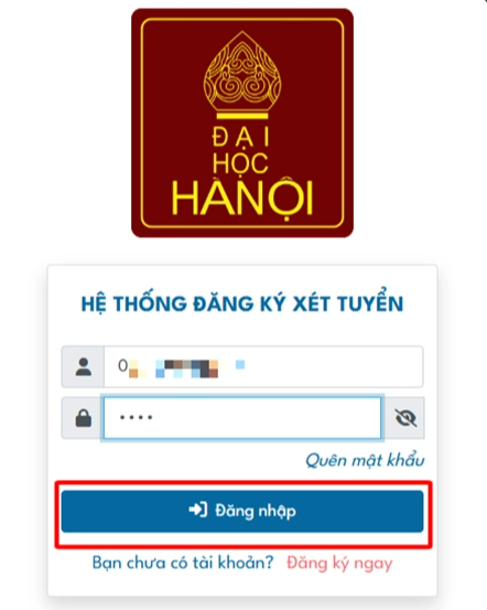 Huong dan dang ky xet tuyen ket hop, uu tien xet tuyen Dai hoc Ha Noi 2025