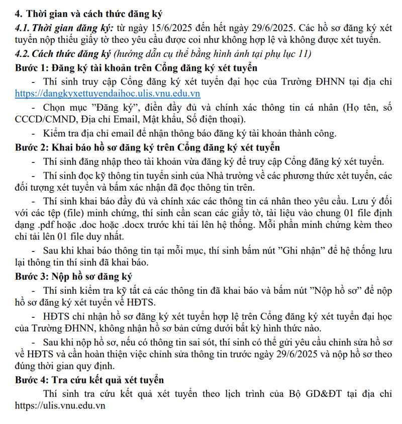 Dai hoc Ngoai ngu - Dai hoc Quoc gia Ha Noi cong bo thong tin tuyen sinh nam 2025