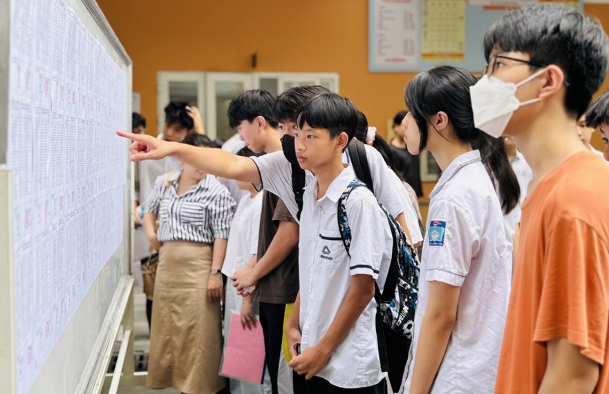 Tra cuu diem thi vao lop 10 Ha Noi nam 2025