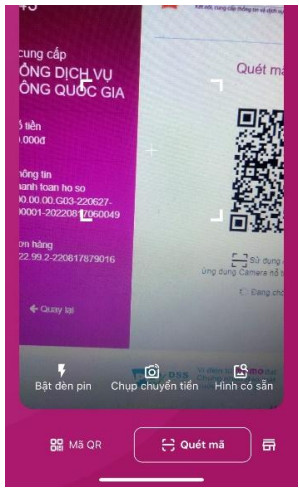 Huong dan thanh toan le phi xet tuyen Dai hoc 2025 - Chi tiet