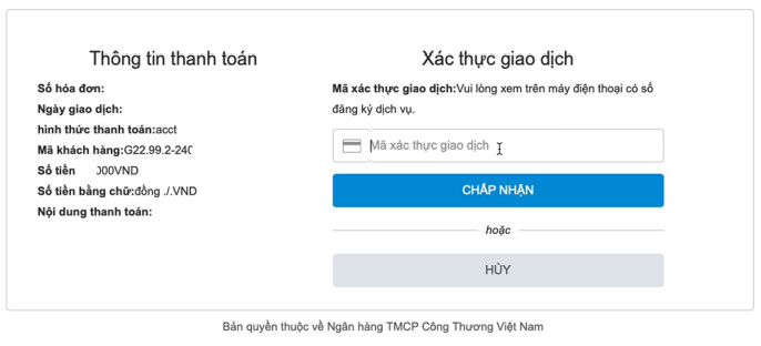 Huong dan thanh toan le phi xet tuyen Dai hoc 2025 - Chi tiet
