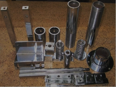 A group of metal parts

AI-generated content may be incorrect.