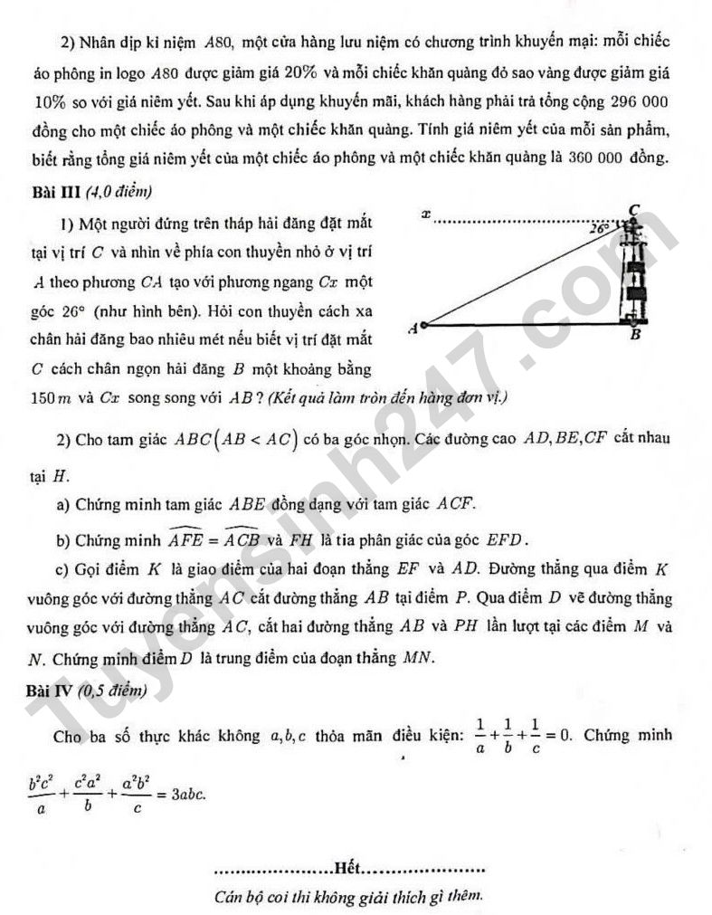 De KSCL dau nam lop 9 mon Toan 2025 - THCS Giang Vo