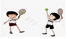 A cartoon of a child playing tennis

AI-generated content may be incorrect.