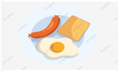 A plate of food with a fried egg and sausage

AI-generated content may be incorrect.
