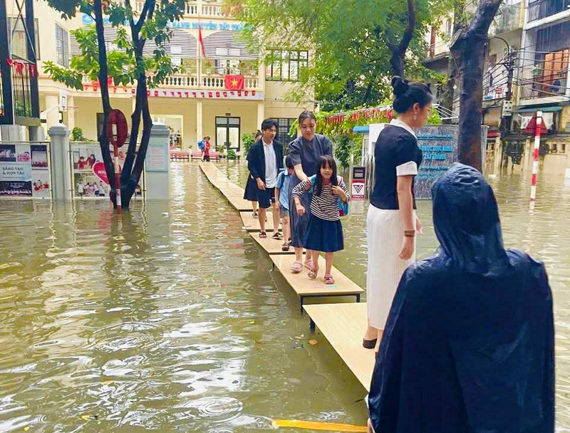 Ha Noi cho 2,3 trieu hoc sinh nghi hoc ngay 6/10