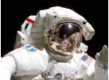 An astronaut in space with a black background

AI-generated content may be incorrect.
