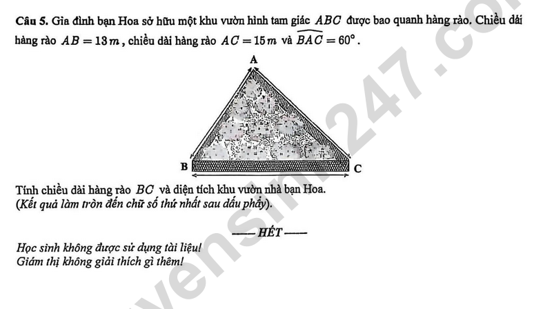 De thi giua ki 1 lop 10 mon Toan 2025 - THPT Doan Thi Diem