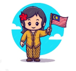 A cartoon of a child holding a flag

AI-generated content may be incorrect.