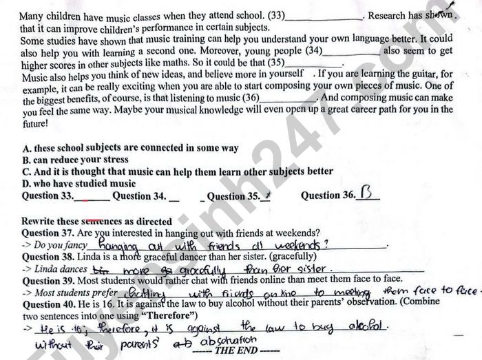 De thi giua ki 1 mon Anh lop 8 THCS Ngo Gia Tu 2025