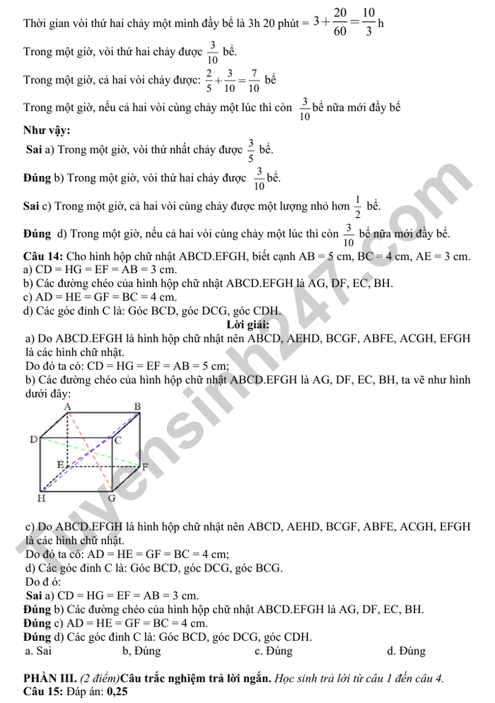 De thi giua ki 1 Toan lop 7 TH&THCS Cau May 2025 (co dap an)