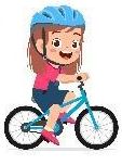 Premium Vector | Happy cute little girl riding bicycle
