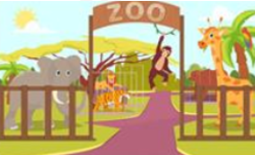 A cartoon of a zoo entrance

AI-generated content may be incorrect.