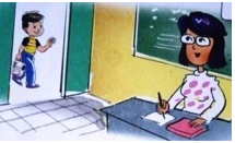 A cartoon of a person writing on paper

AI-generated content may be incorrect.