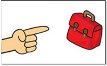 A cartoon hand pointing at a red briefcase

AI-generated content may be incorrect.