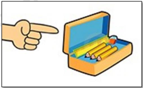 A cartoon of a pencil case and a pencil sharpener

AI-generated content may be incorrect.