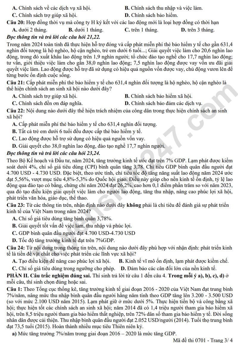 De thi thu tot nghiep THPT 2026 mon GDKT&PL - Cum truong Bac Ninh (Co dap an)