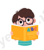 A cartoon of a child reading a book

AI-generated content may be incorrect.