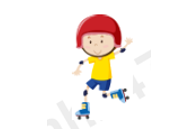 A cartoon of a child on roller skates

AI-generated content may be incorrect.