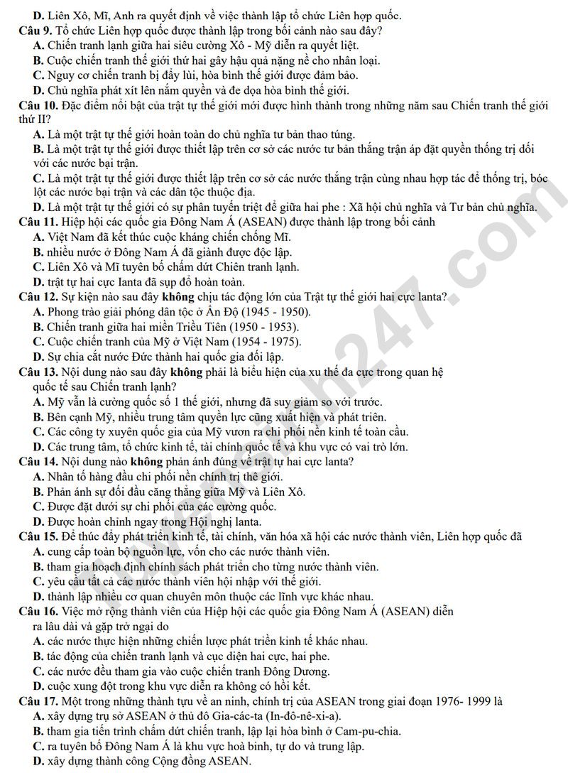 De thi giua hoc ki 1 lop 12 mon Toan 2025 - THPT so 1 Ngo Gia Tu