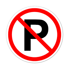 A no parking sign with a red circle
AI-generated content may be incorrect.