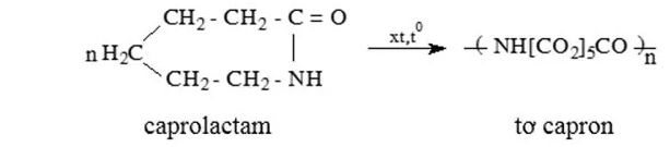 Tơ nilon-6 (tơ capron) được điều chế từ phản ứng nào sau đây?