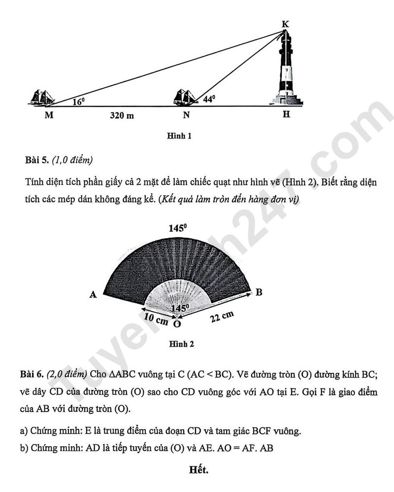 De thi ki 1 lop 9 mon Toan 2025 - THCS Pham Ngoc Thach