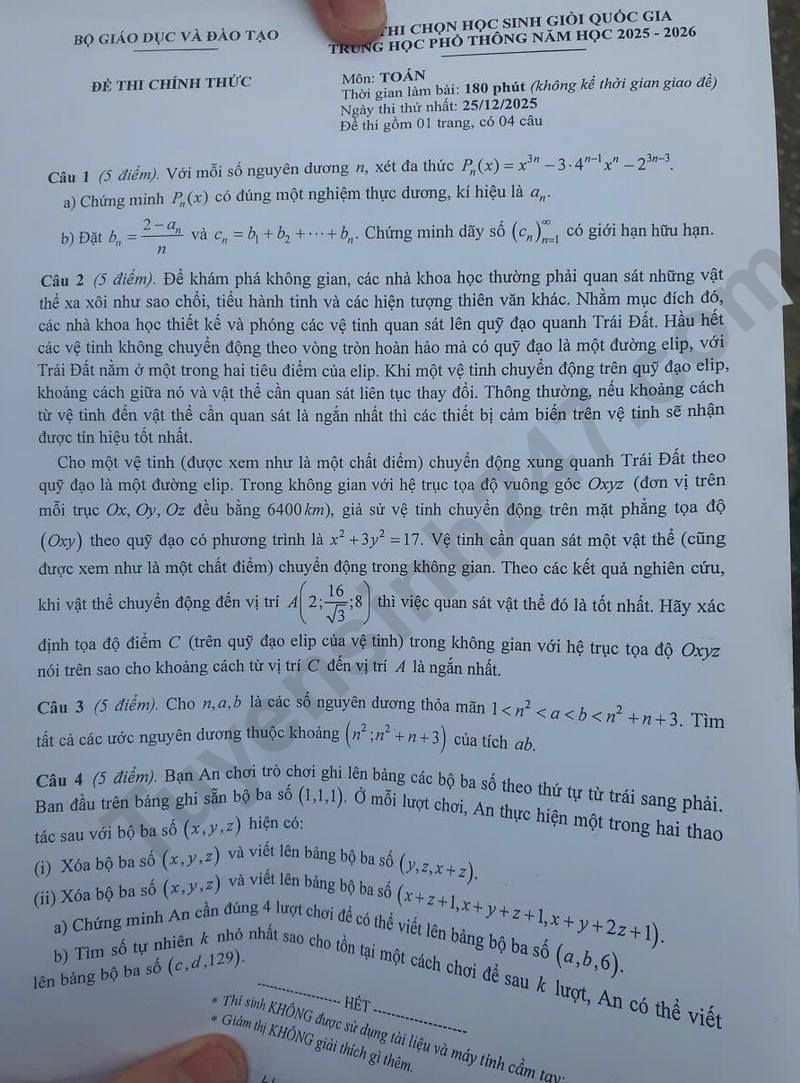 De thi HSG Quoc gia mon Toan nam 2025