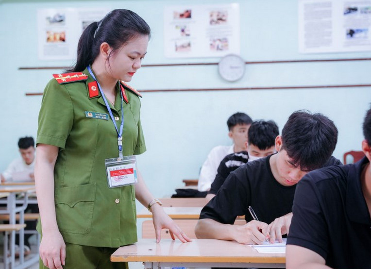 Bai thi Danh gia nang luc cua Bo cong an du kien duoc to chuc tren may tinh 2027