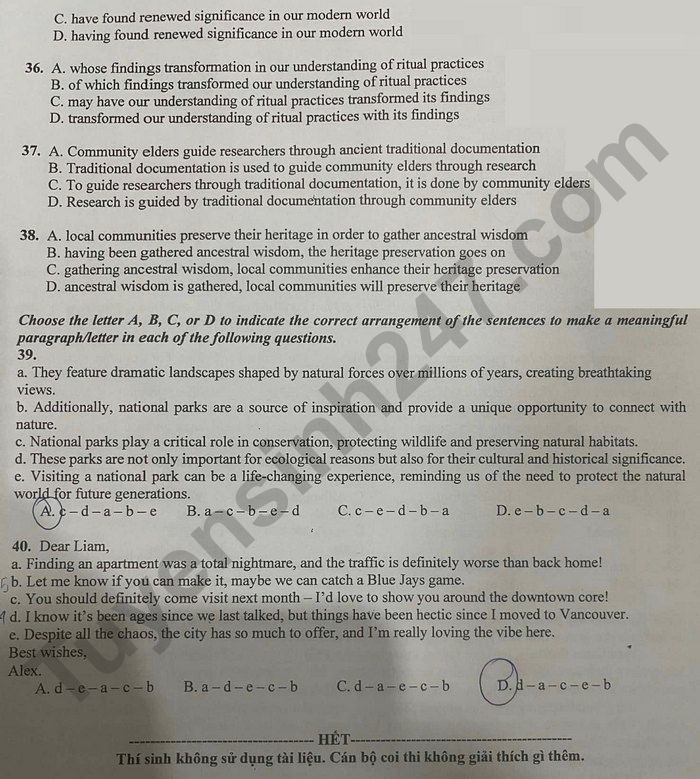 De thi hoc ki 1 mon Anh lop 12 THPT Pham Phu Thu 2025