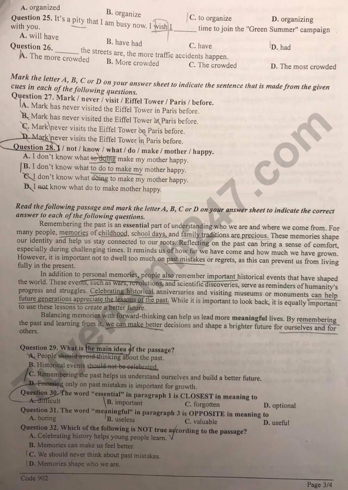 De thi hoc ki 1 lop 9 mon Anh 2025 - THCS Nguyen Phong Sac