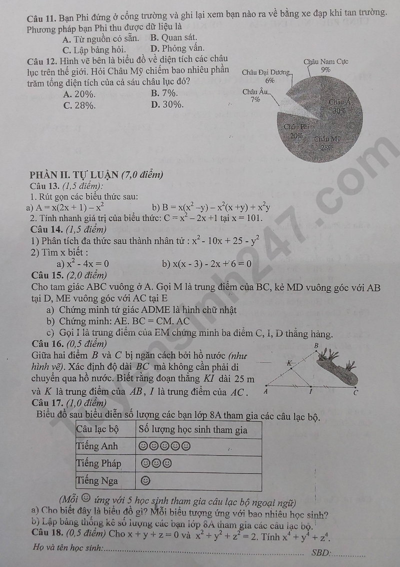 De thi HK 1 lop 8 mon Toan 2025 - Phuong Tinh Gia