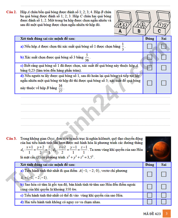 De thi thu tot nghiep THPT 2026 mon Toan - THCS-THPT Nguyen Khuyen (co dap an)